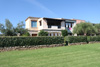 La casa vista dall'esterno