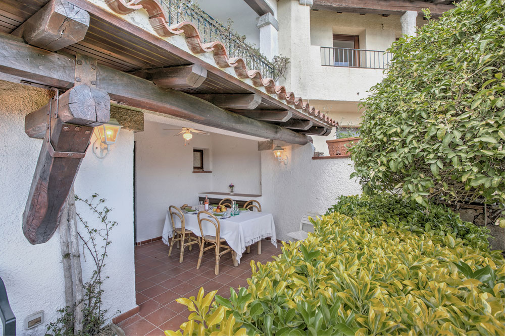 il soggiorno e l'angolo cottura